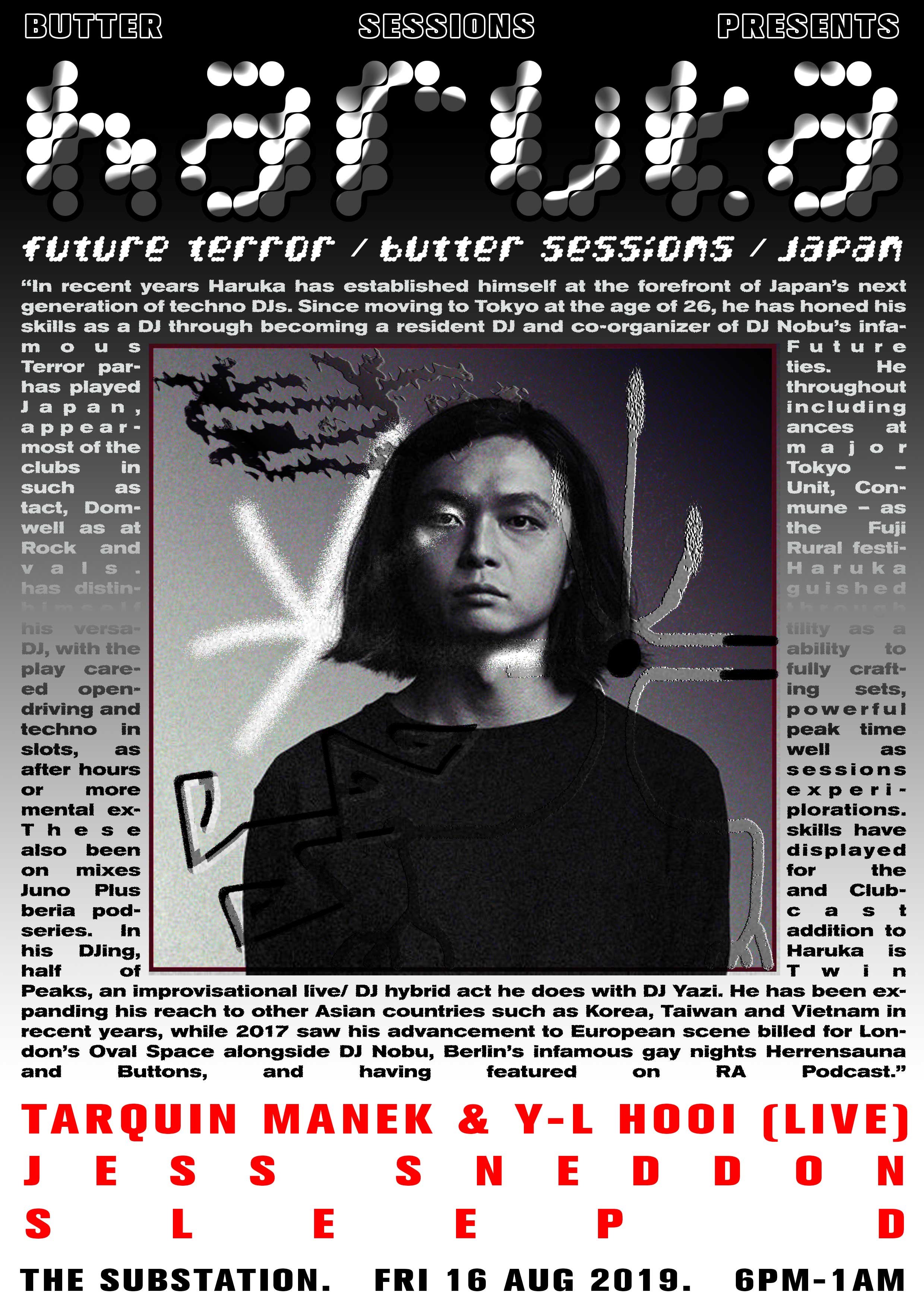 Haruka, Sleep D, Tarquin Manek & Y-L Hooi