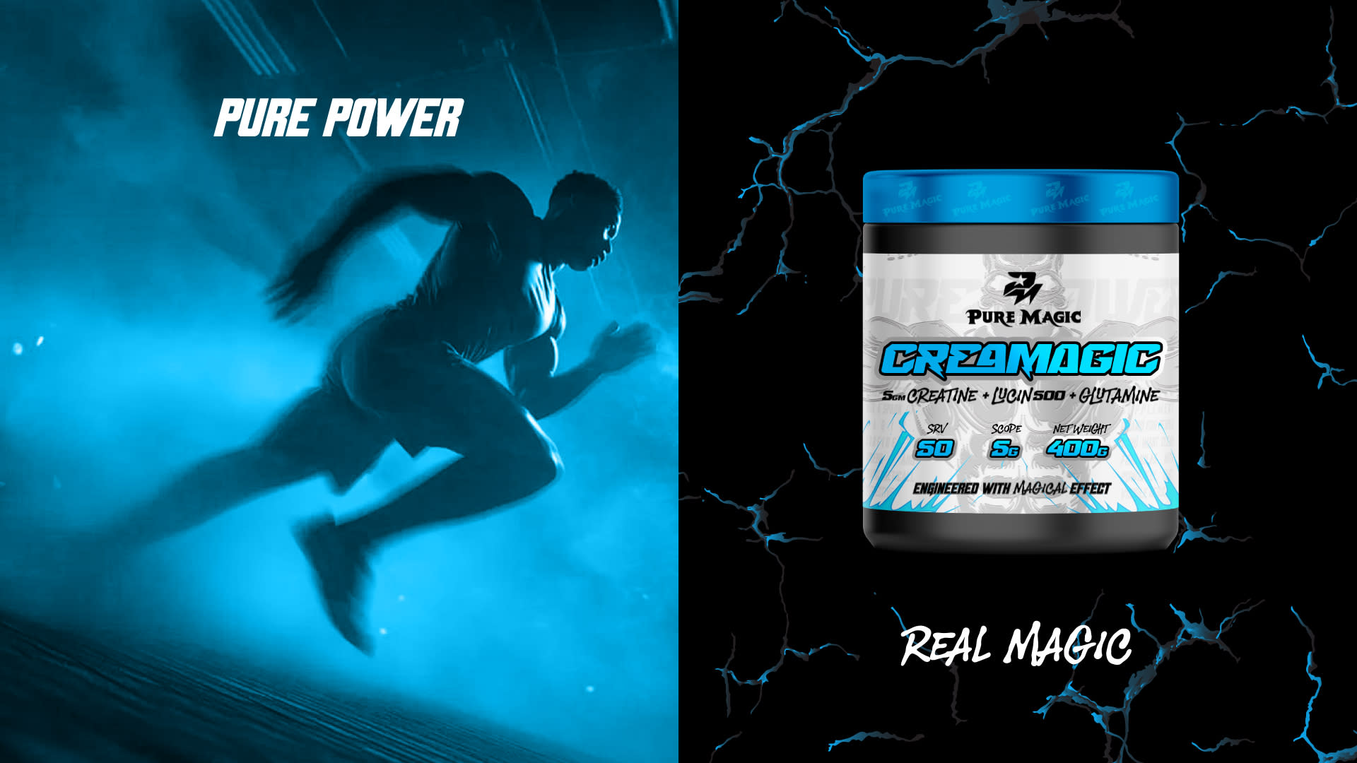 Gallery Image for pure-magic-packaging-design-creatine-ashmawy-branding-studio