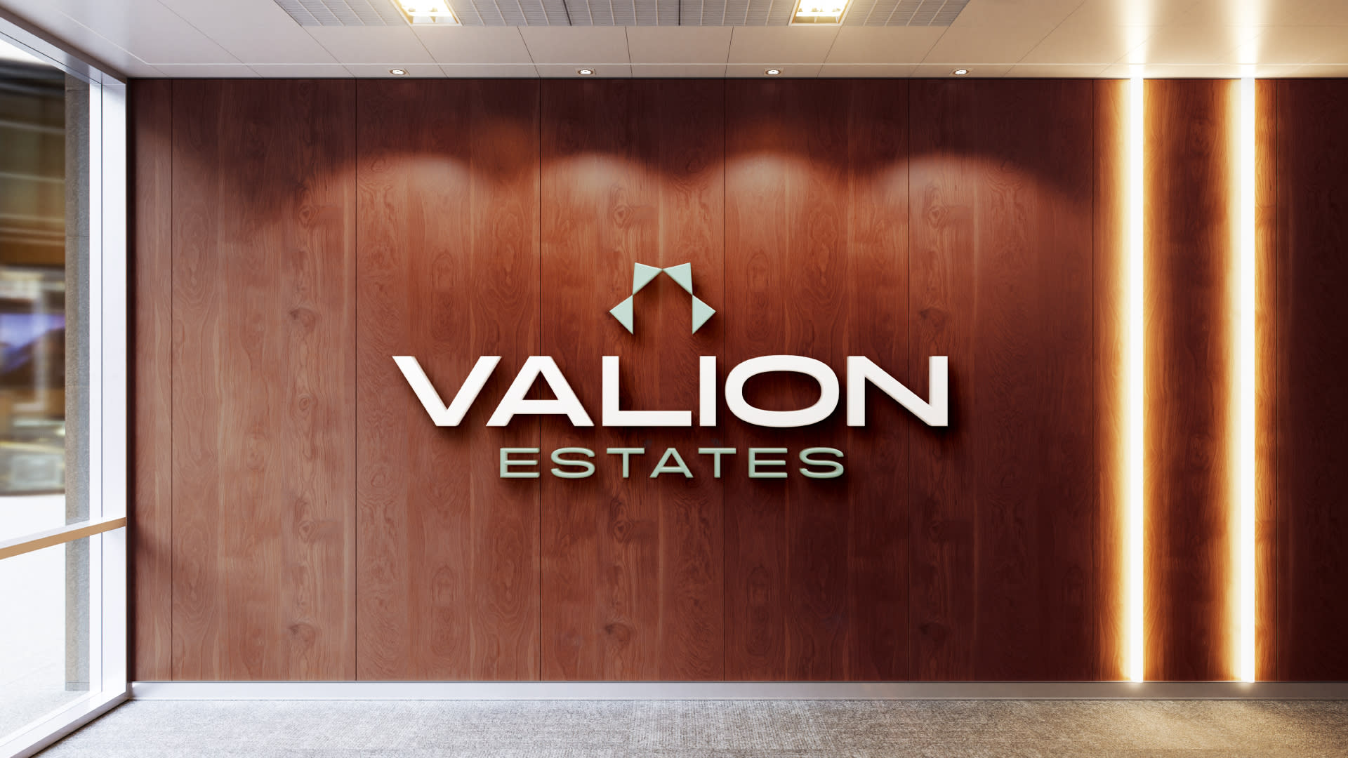 Gallery Image for valion-brand-logo-mockup-design-real-estate-ashmawy-branding-studio