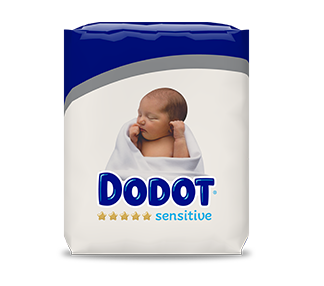 Dodot - Fraldas Sensitive Extra T4+ (10-15 kg) 52 Unidades, Recém-nascido