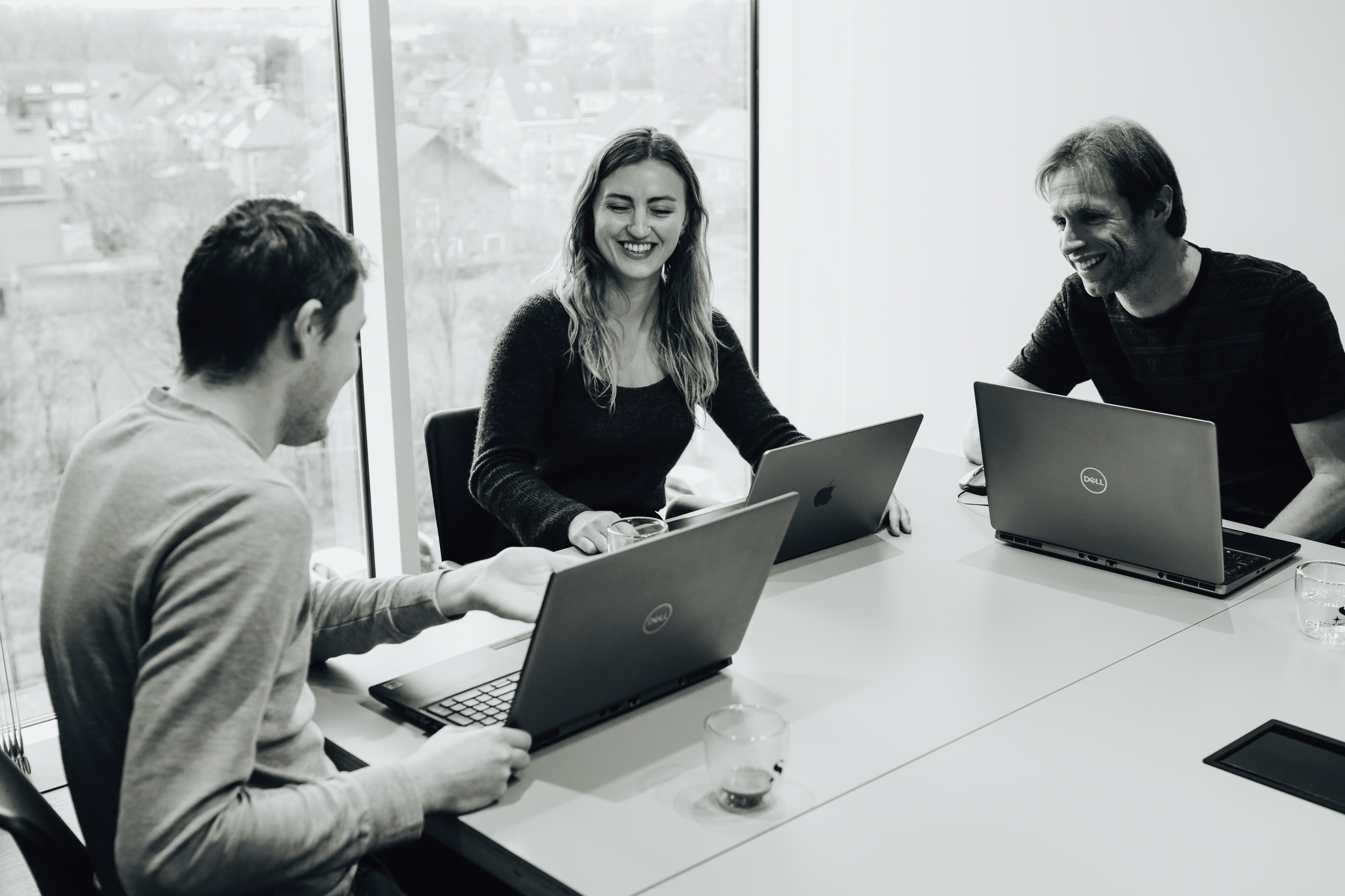 coworkers in corda campus office of supersonic, Xplore Group