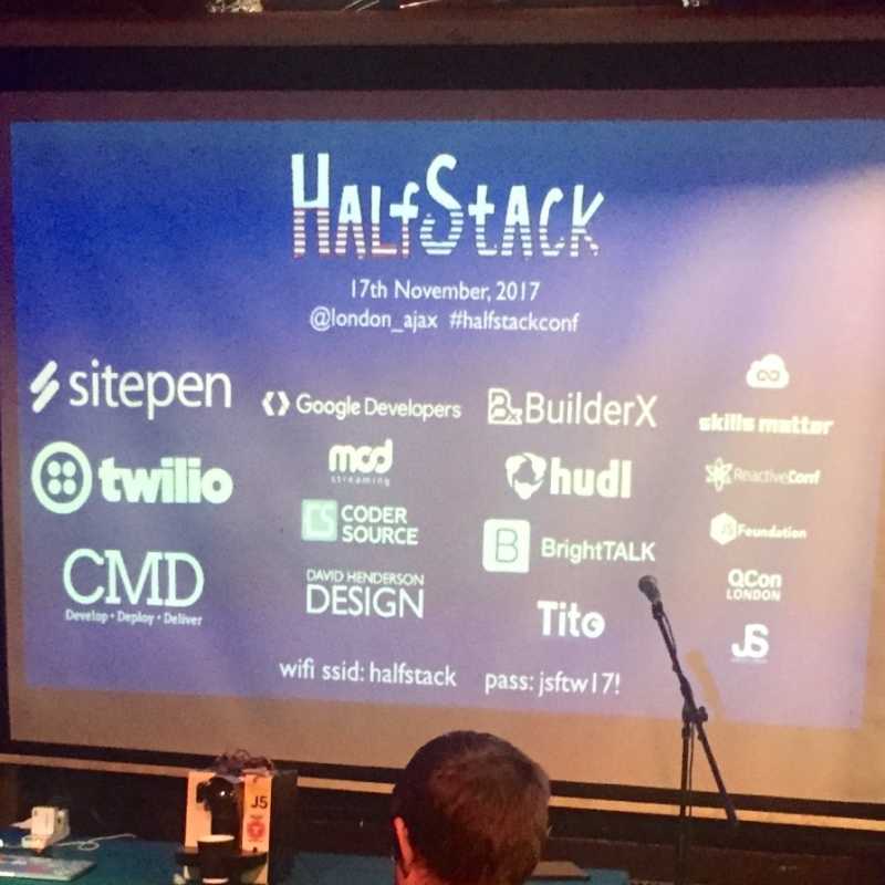 HalfStack London 2017