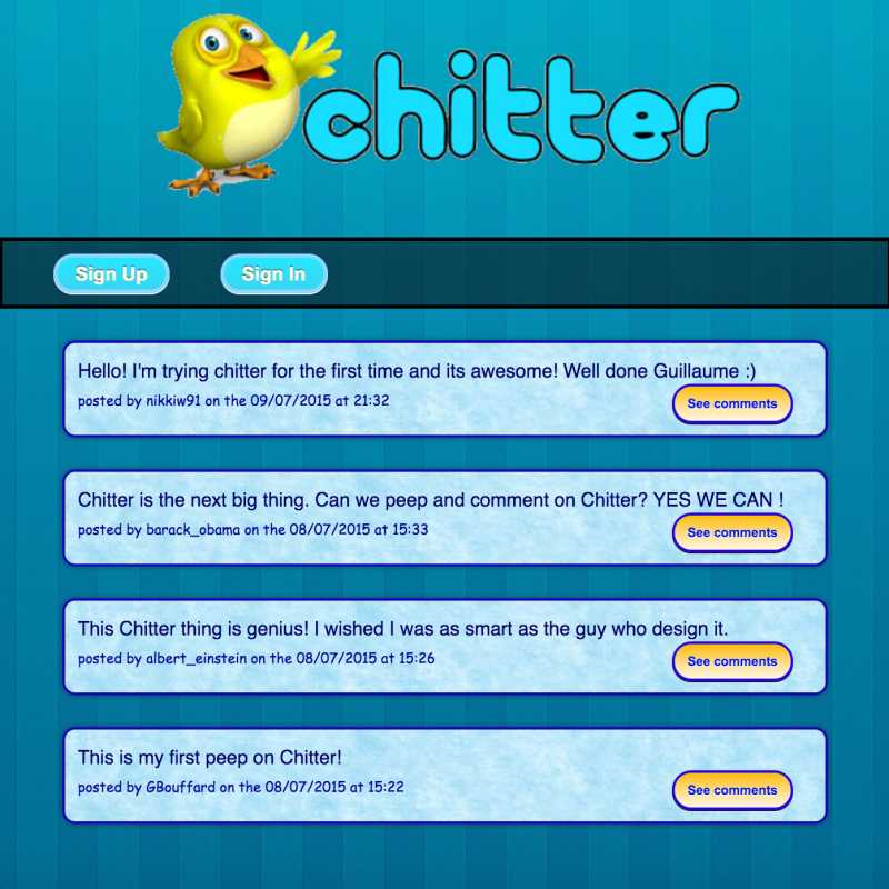 Chitter Challenge-modal