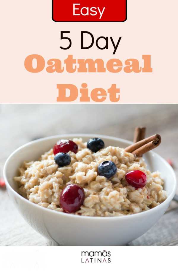 Drop the pounds in just 5 days with this purifying Oatmeal Diet ...