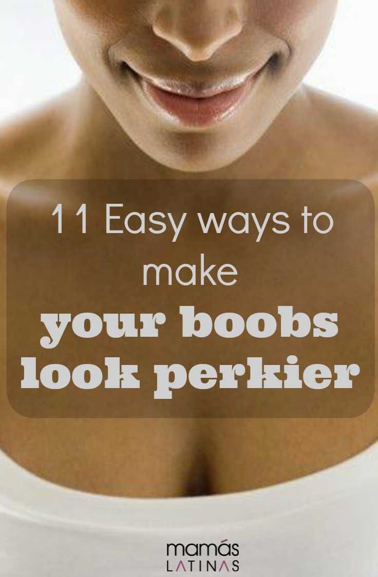How To Keep Your Boobs Perky (Not Saggy!) As You Get Older