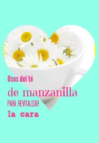 vapor con manzanilla para la cara