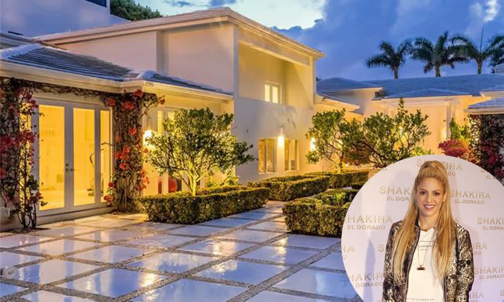 MIRA: La impactante mansión multimillonaria de Shakira en Miami