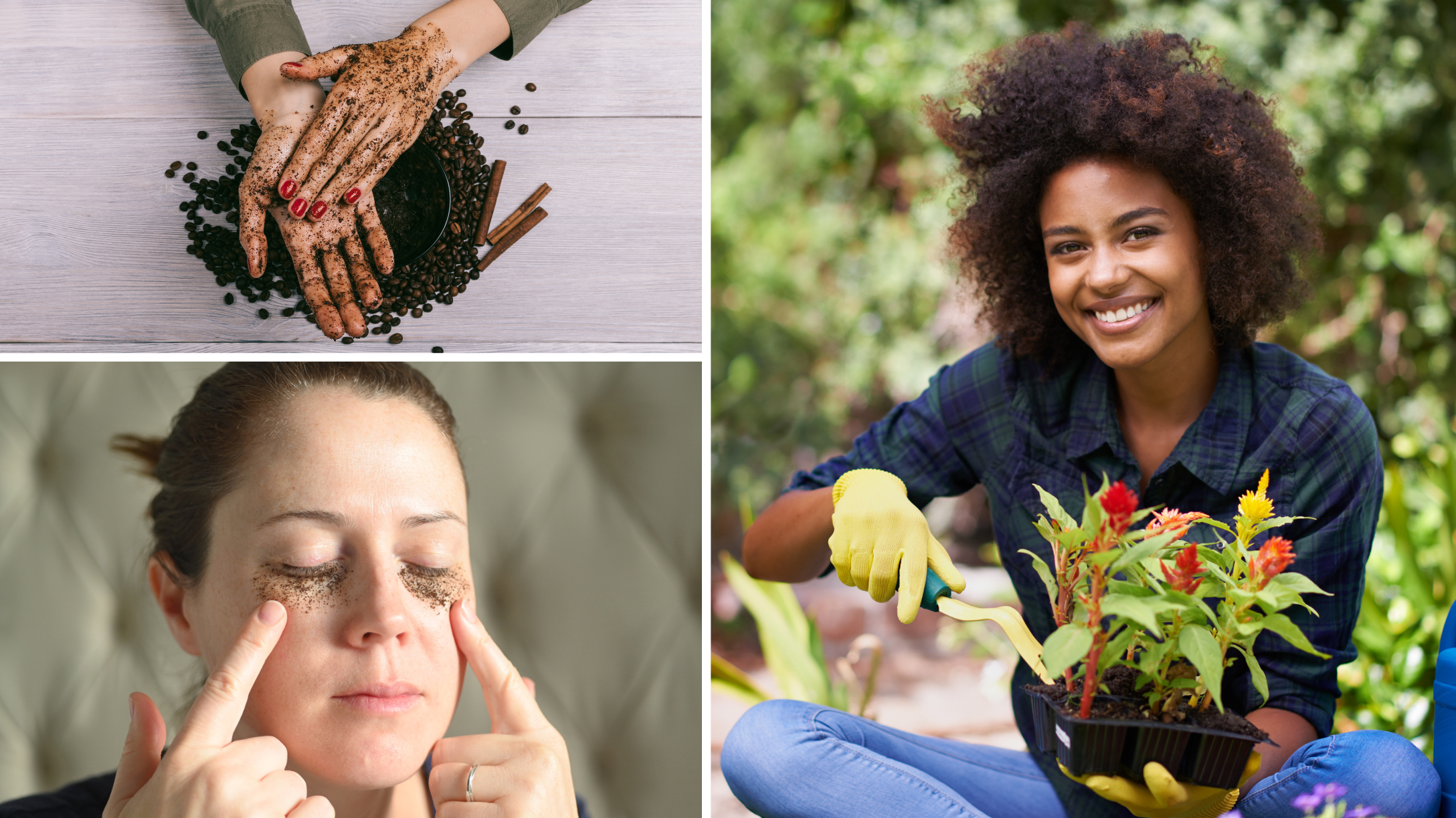 Amazing ways to use old coffee grounds in your beauty routine & at home