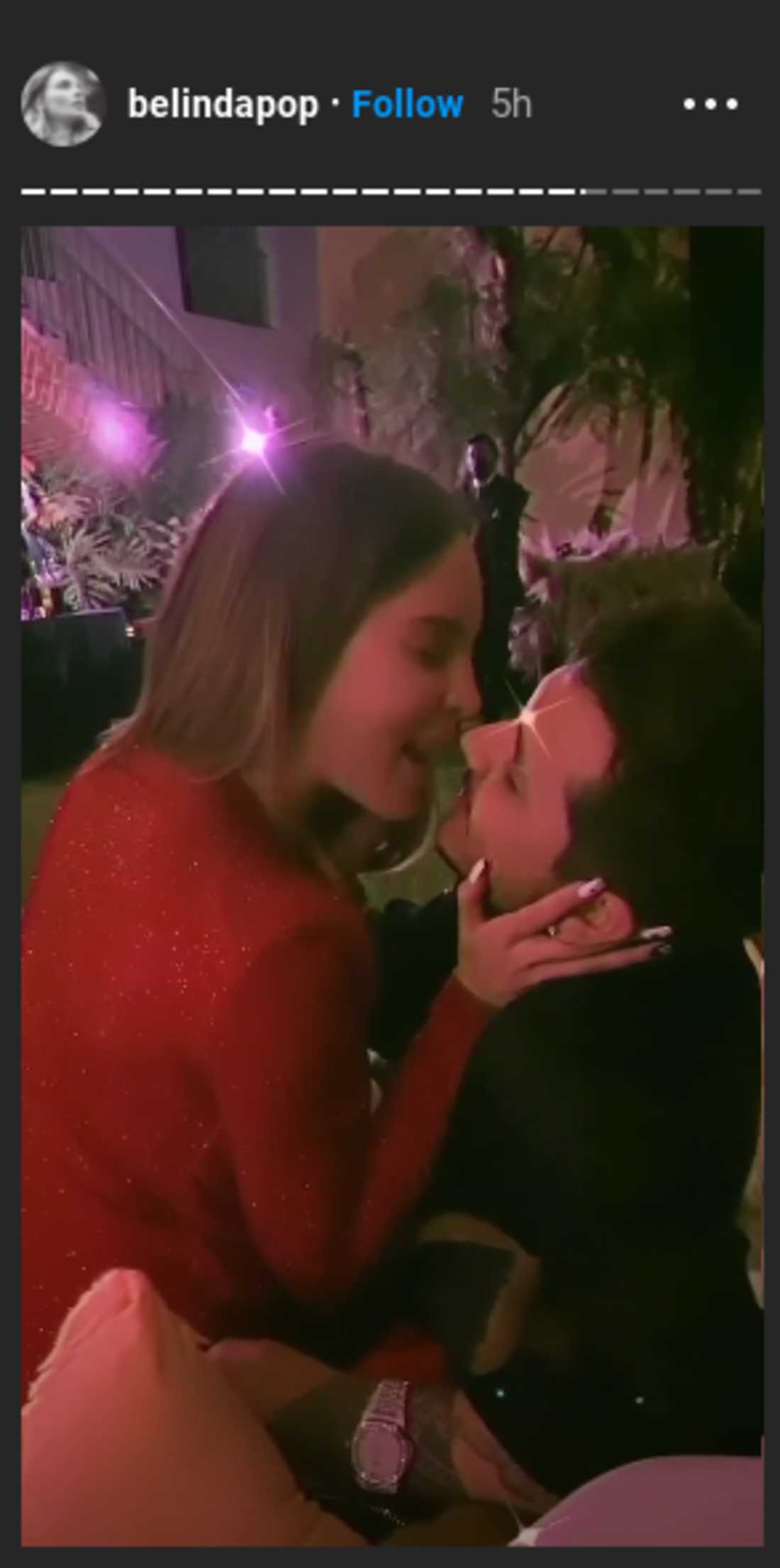 belinda y christian nodal
