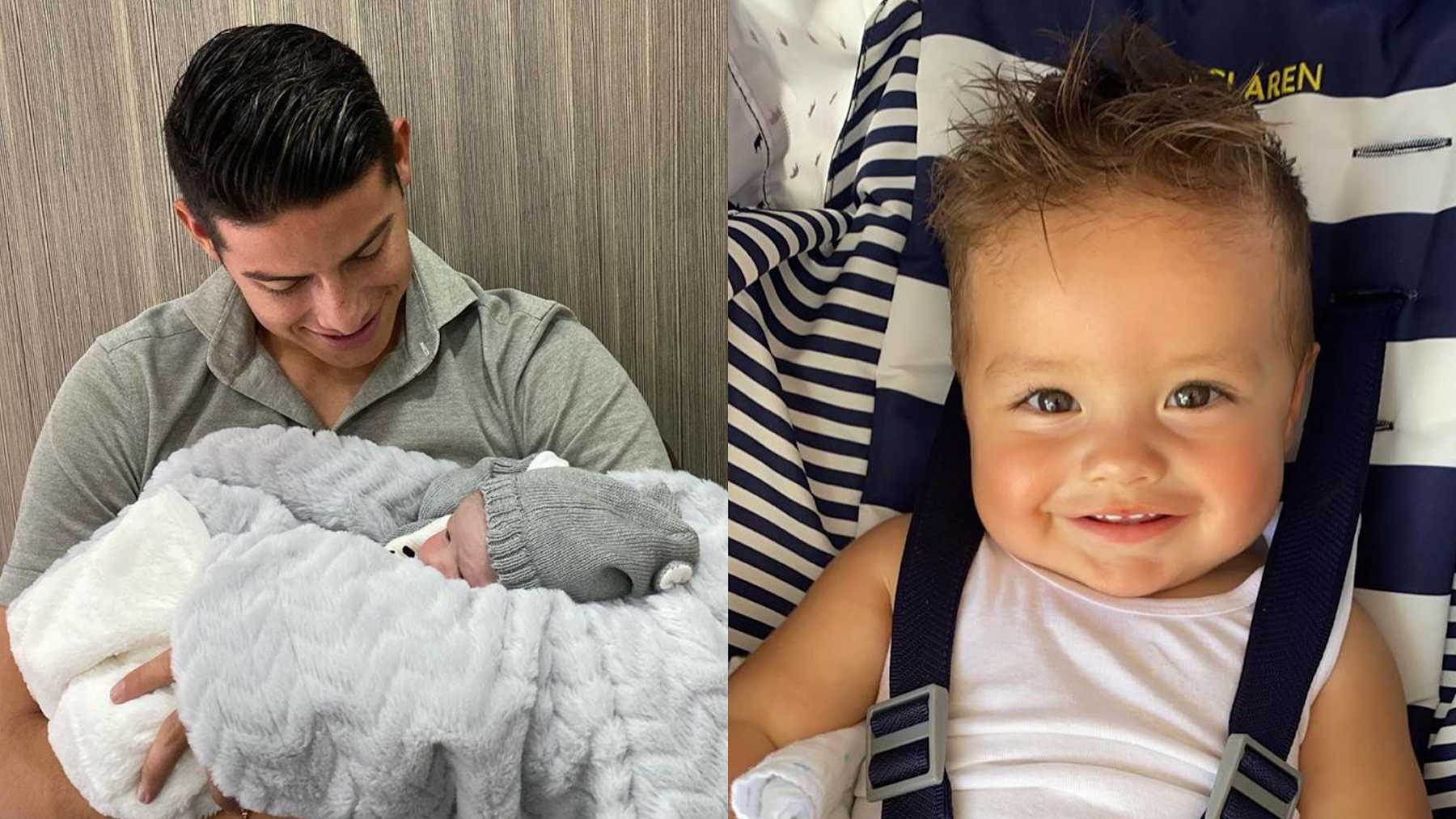 El bebé de James Rodríguez en sus fotos más lindas y tiernas ...
