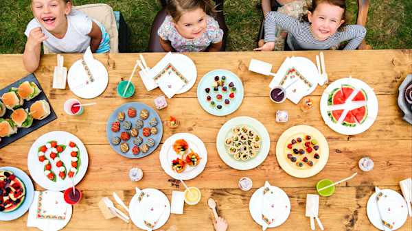 Ideas de comidas para fiestas infantiles saludables y deliciosas