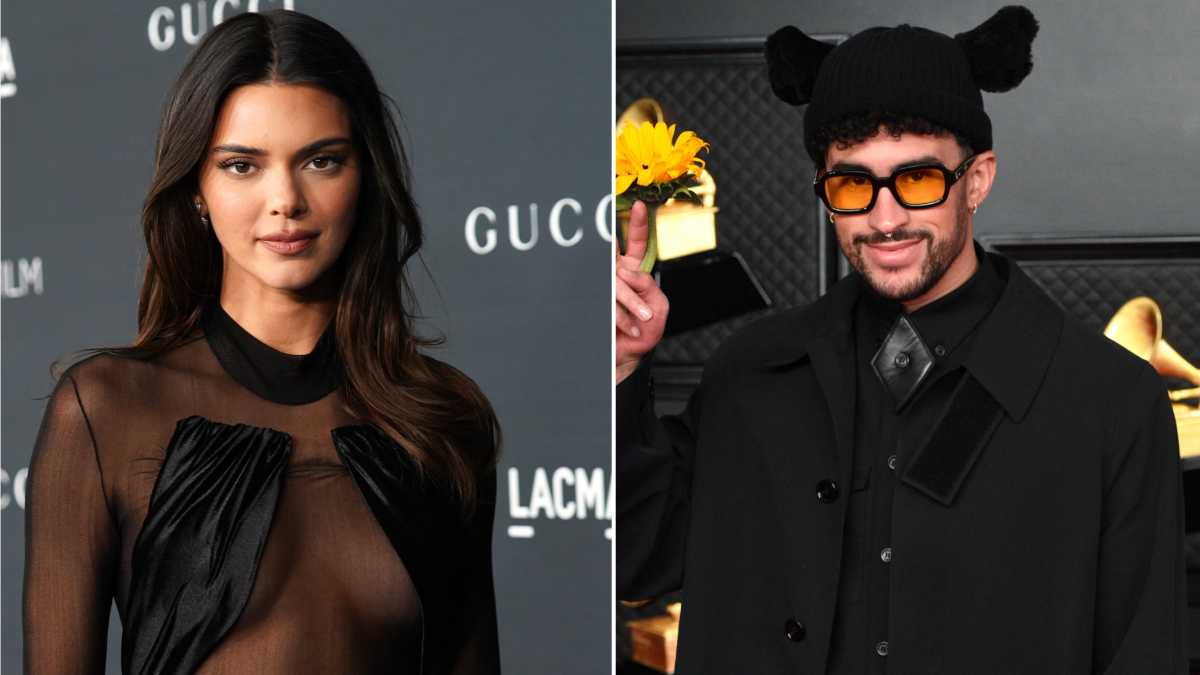 Kendall Jenner & Bad Bunny spotted kissing, seemingly confirming ...