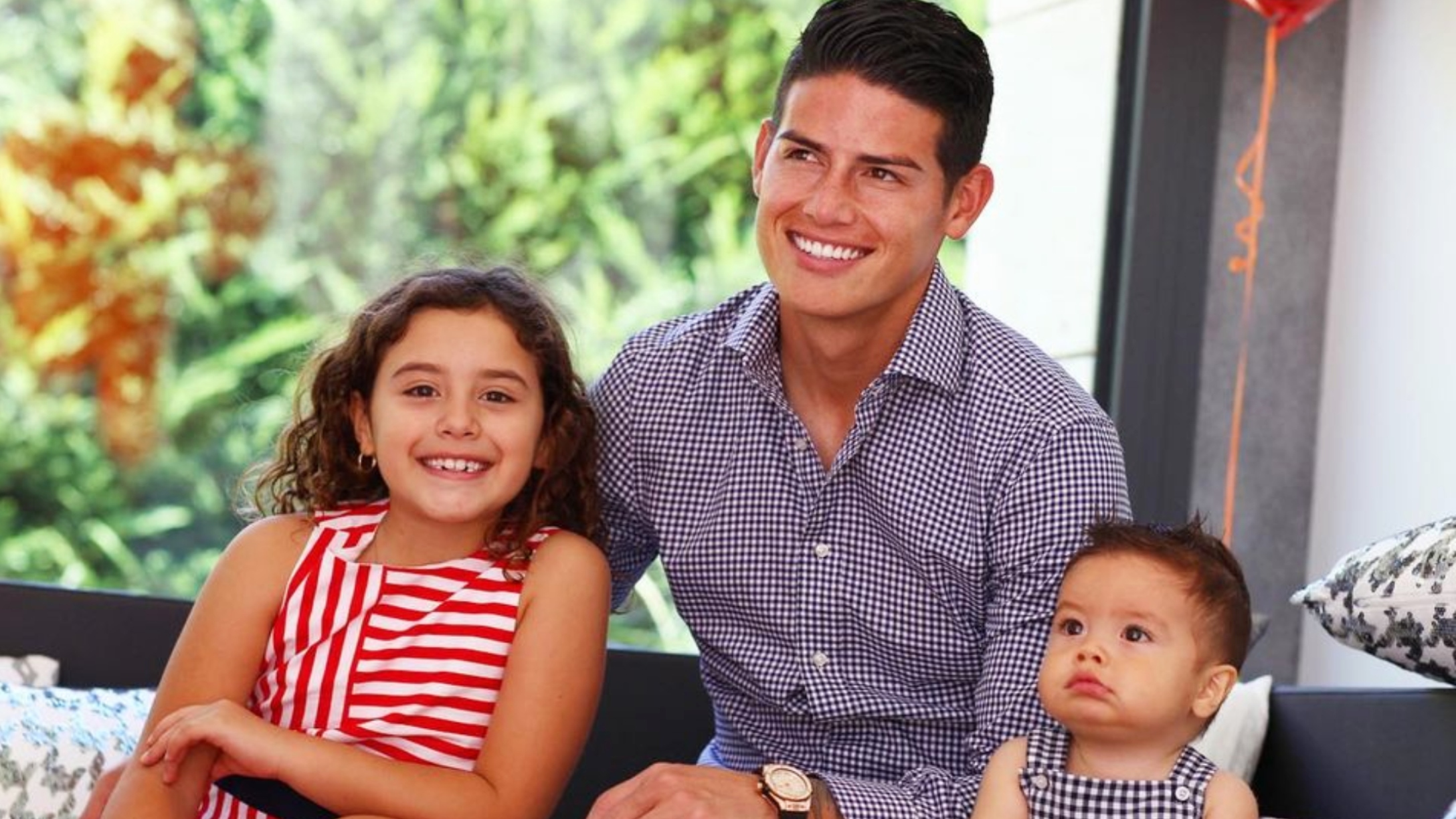 James Rodríguez en sus tiernas fotos como papá | MamasLatinas.com