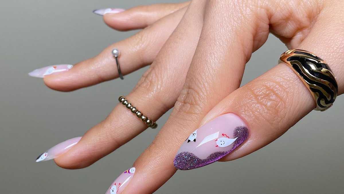 2. "Spooky Nail Art Ideas from Popular Design Magazines" - wide 11