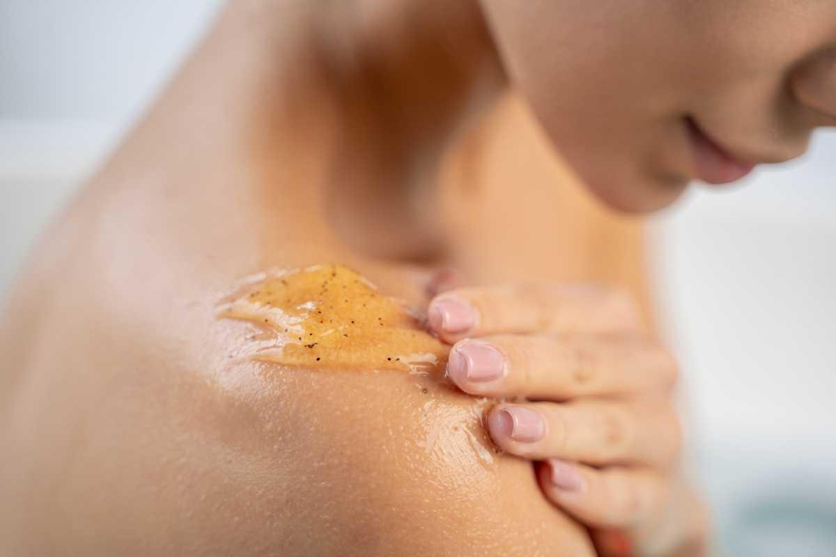 esfoliante de gengibre