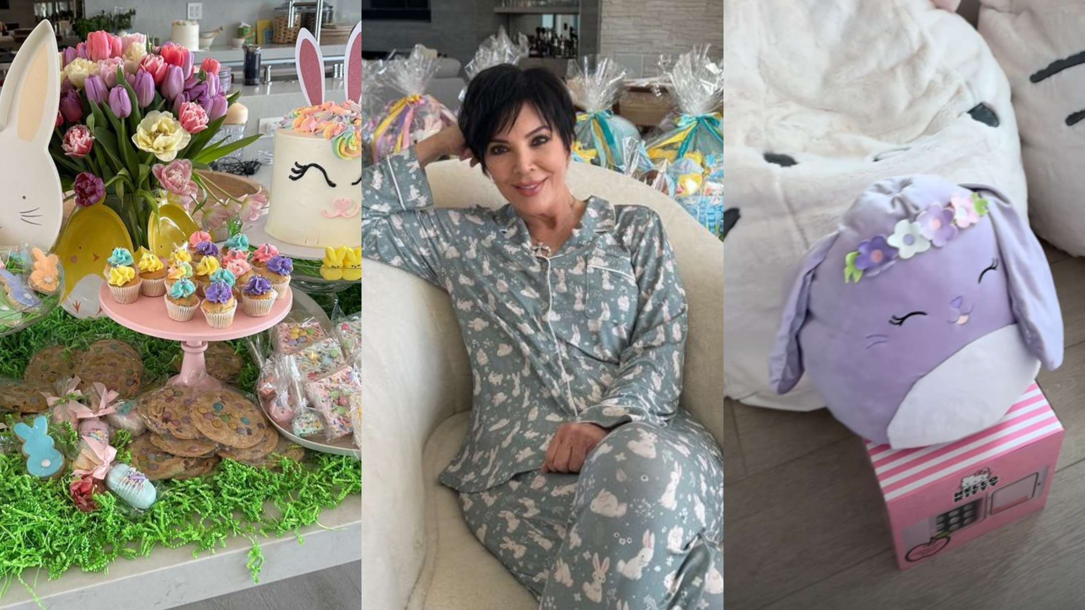 The Kardashian-Jenners Celebrated Easter With A Festive & Dreamy Brunch ...