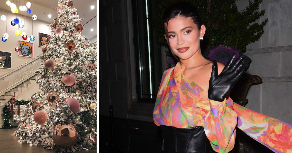 Kylie Jenner's beautiful & extravagant Christmas decorations through