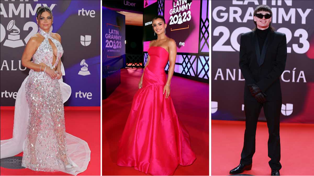 Latin sales grammys dresses
