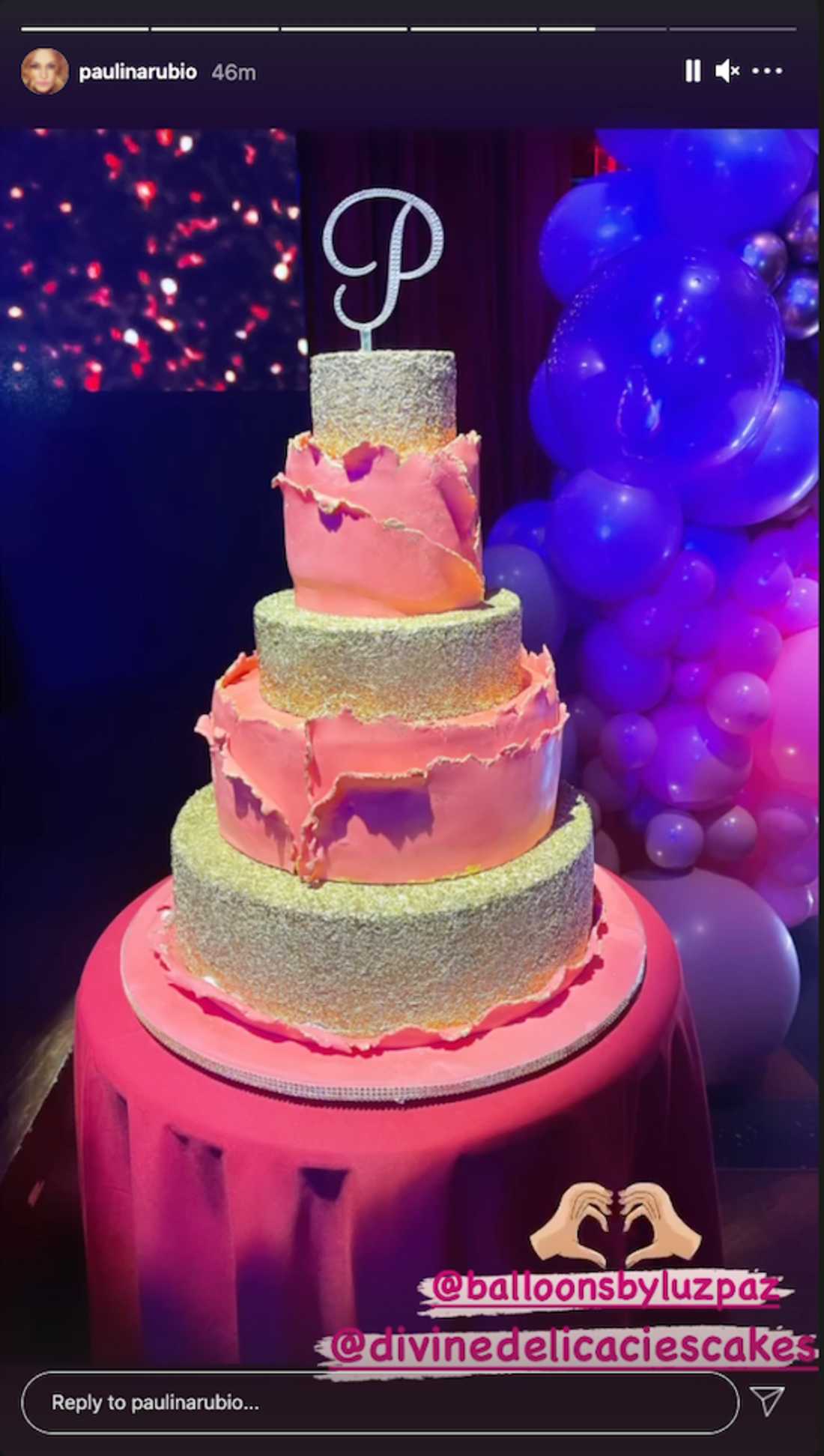 pastel paulina rubio