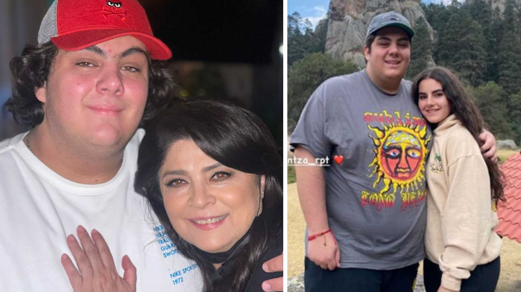 Hijo menor de Victoria Ruffo tiene novia; sus bellas fotos juntos y lo ...