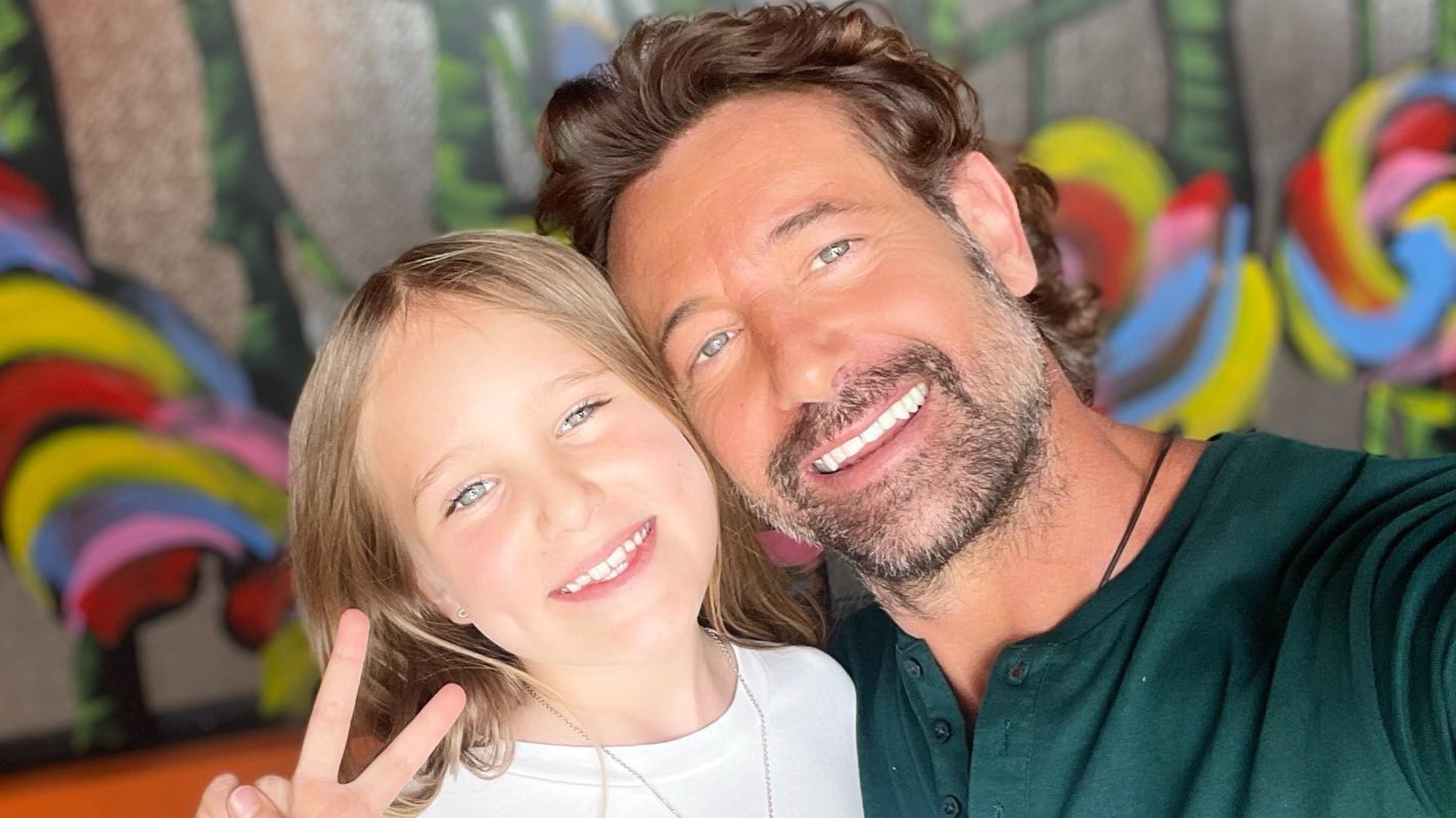 El tierno álbum de fotos de la hija menor de Geraldine Bazán y Gabriel Soto  