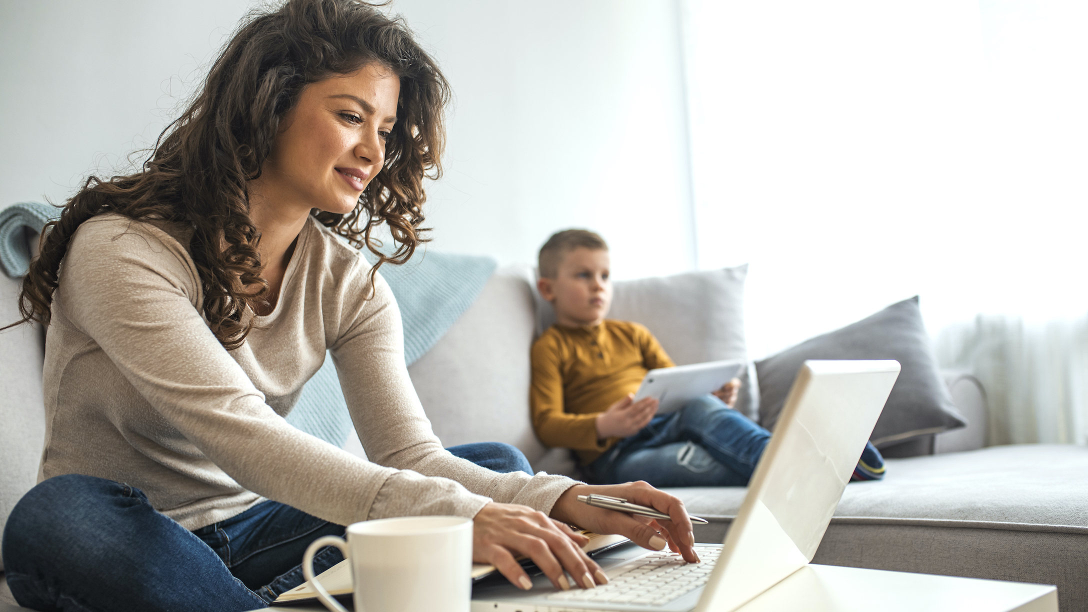 Study finds parents working from home are more productive than people