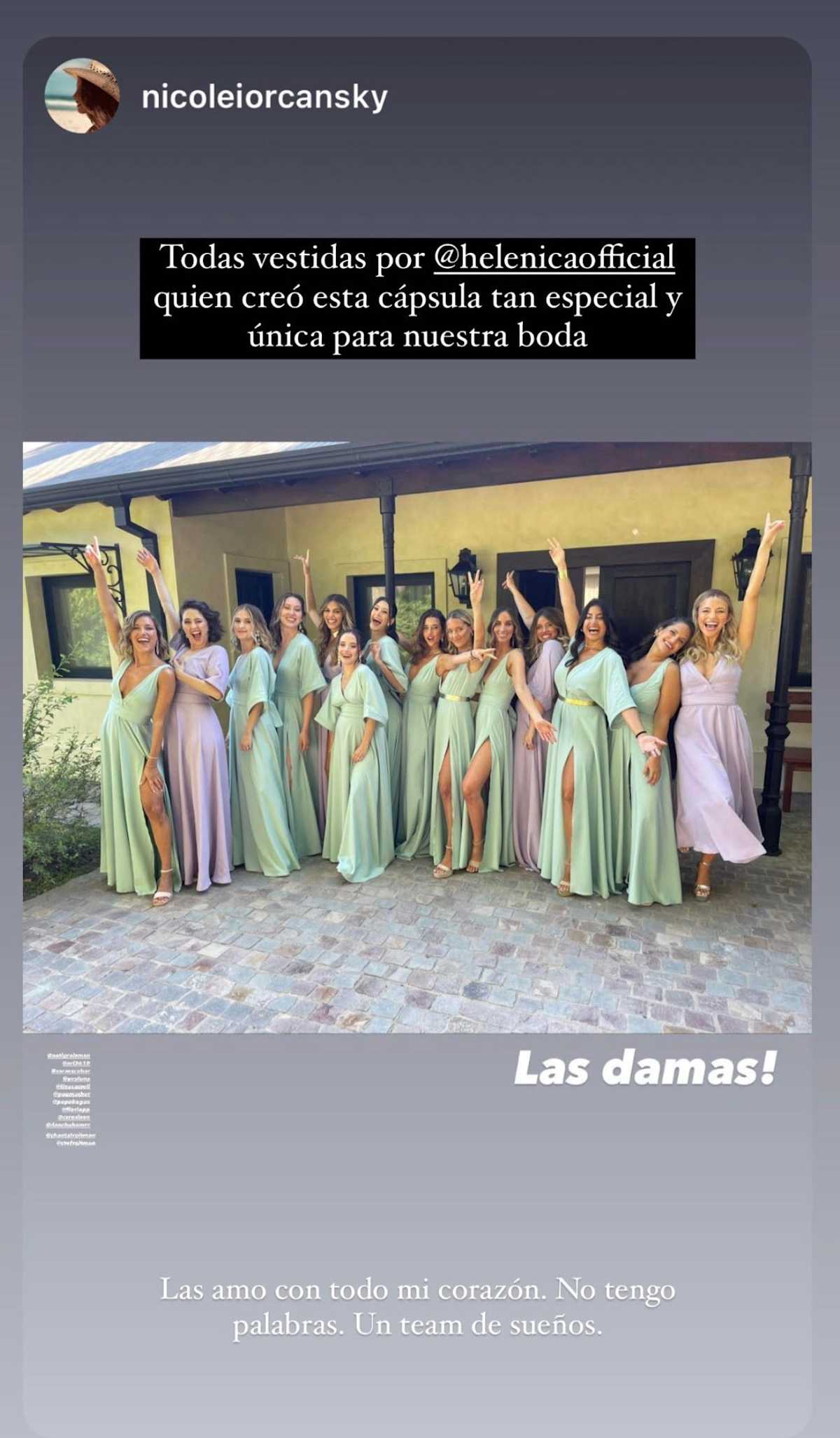 damas de honor