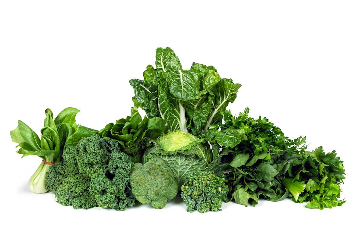 alimentos verdes