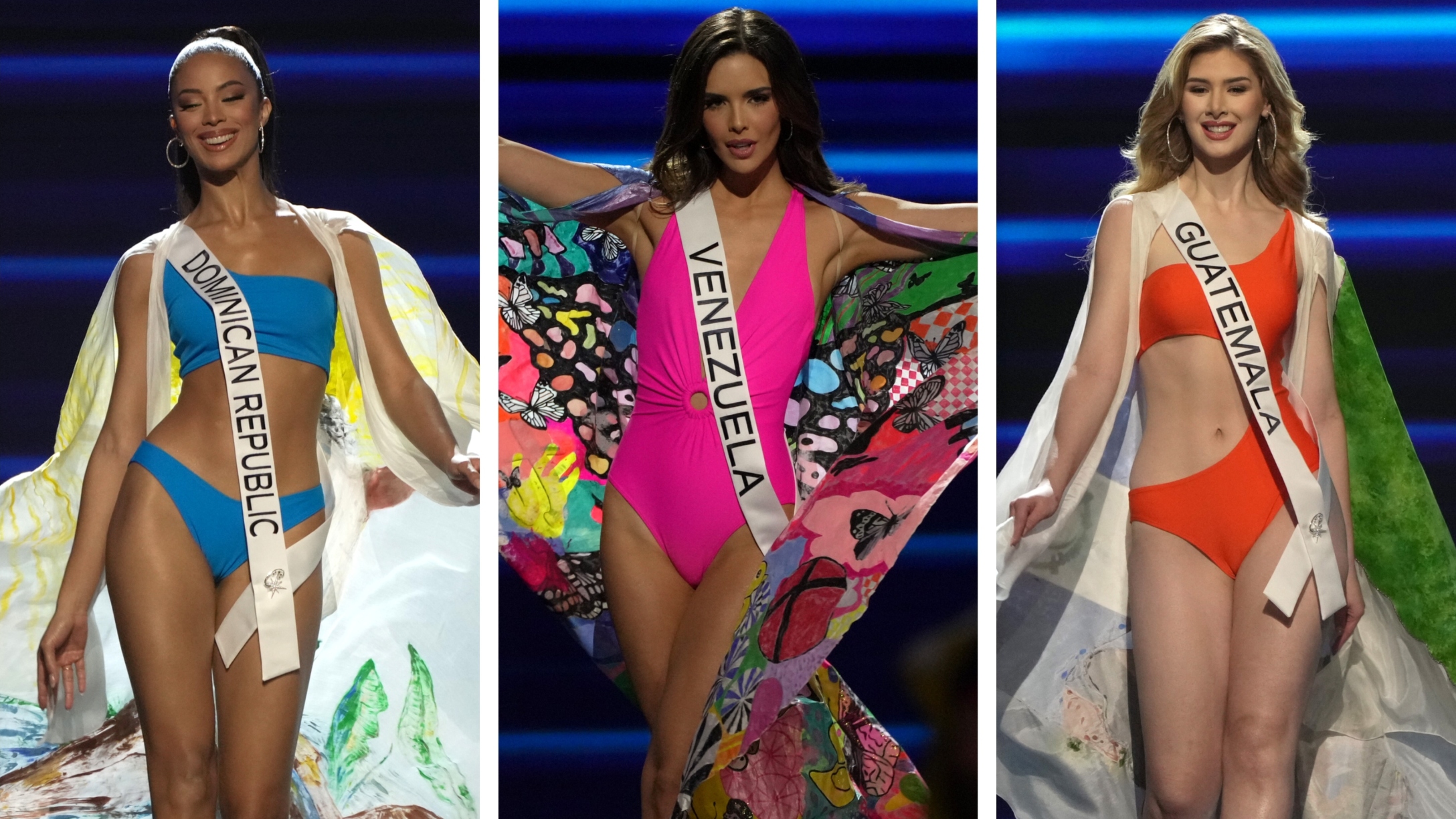 Illinois Nueva Zelanda Religioso Miss Universo 2022: Las candidatas latinas presumen cuerpazo desfilando en  traje de baño | MamasLatinas.com