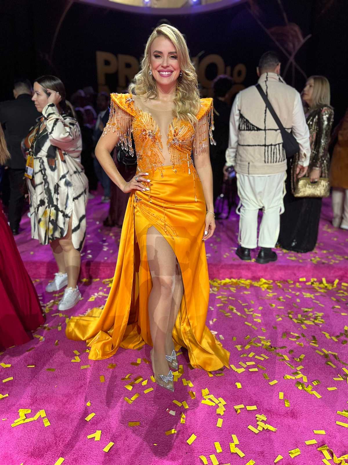 Carolina Sarassa en Premio Lo Nuestro Carolina Sarassa en Premio Lo Nuestro