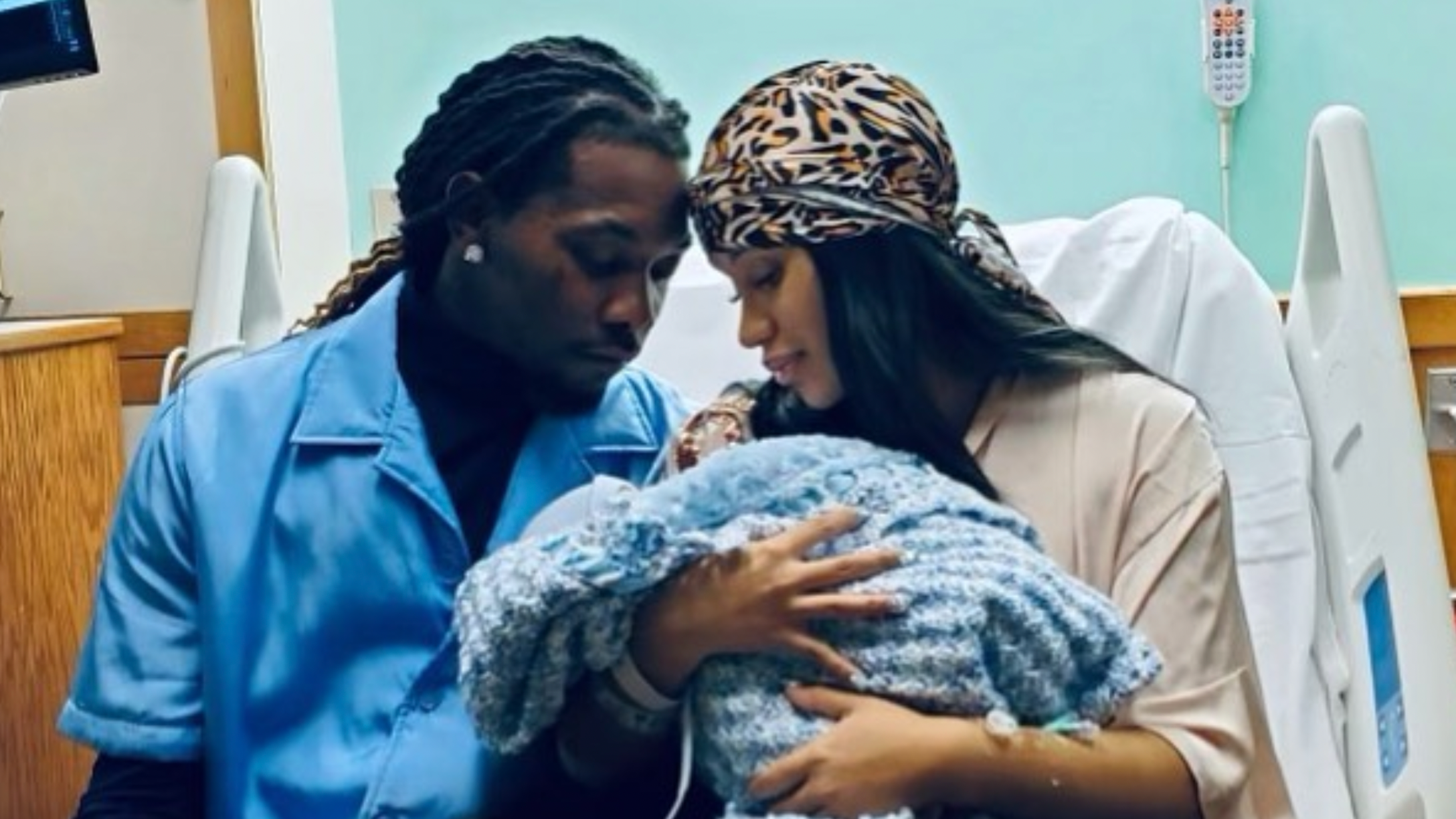 Cardi B & Offset Finally Share Pic Of Son's Face And Reveal His Name ...