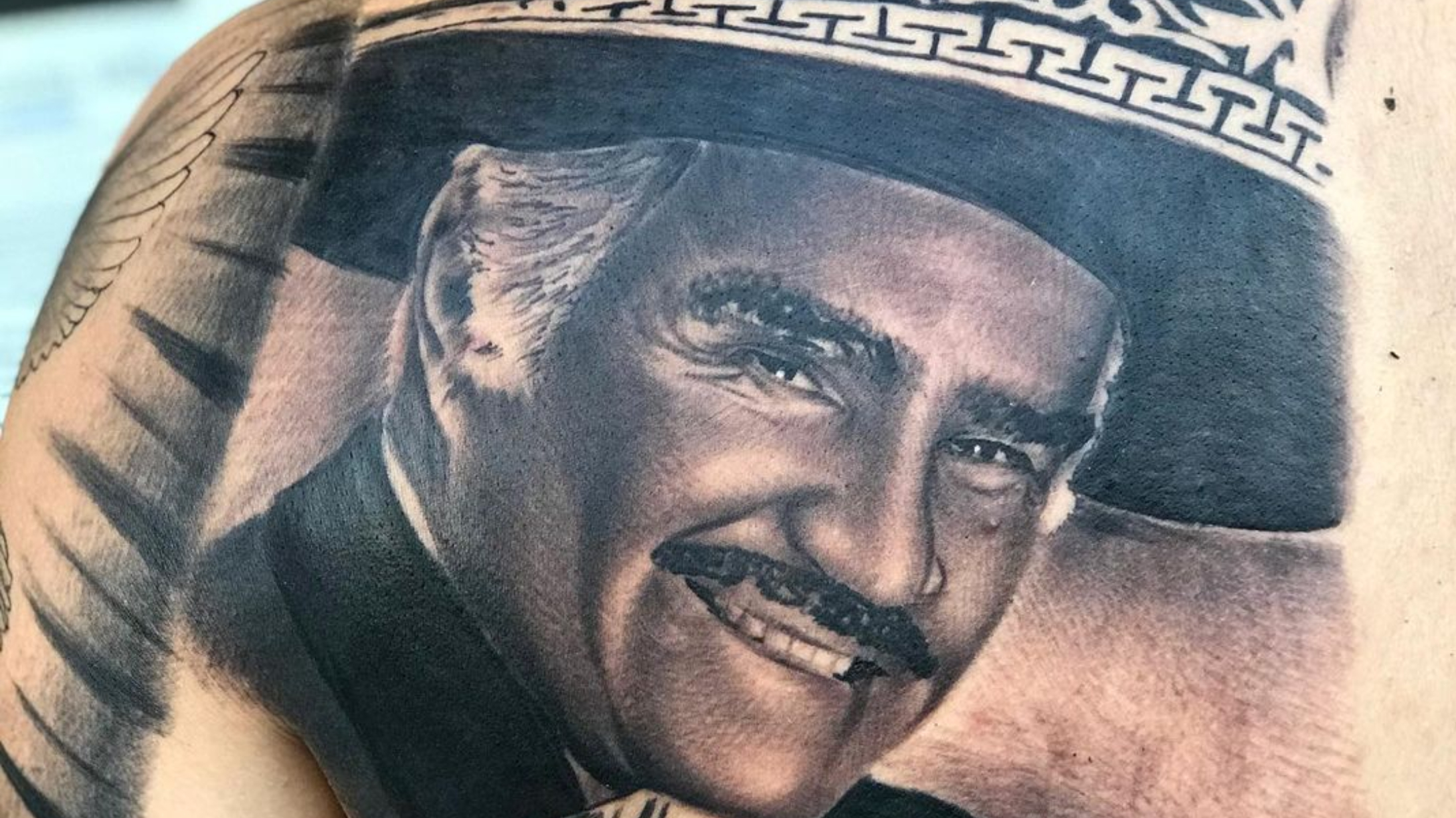 Tatuaje de Vicente Fernandez  bryangvargas