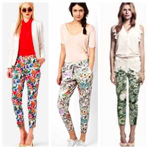 5 pantalones de flores low cost: la tendencia del momento