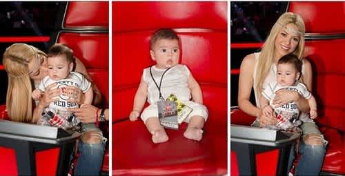 Espinas Desaparecer Prominente The Voice': Shakira and baby Milan share plans for season 6! |  MamasLatinas.com