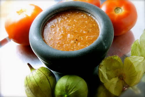 Adobo guatemalteco de tomate y tomatillo (RECETA) 