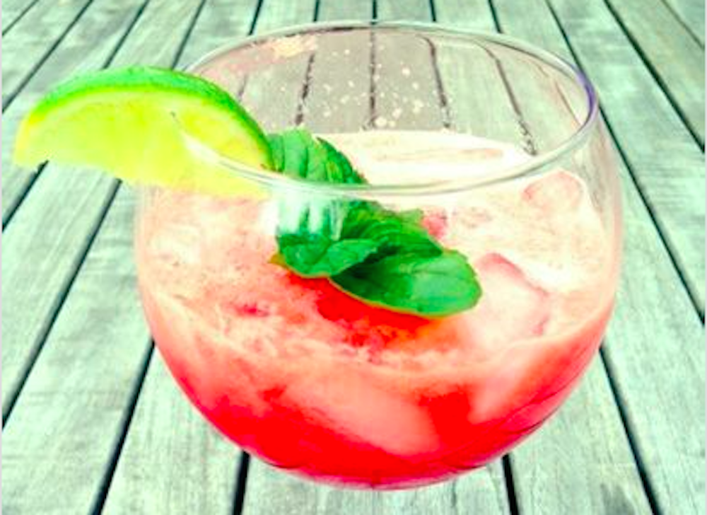 Mexican watermelon agua fresca, light and refreshing as can be (VIDEO