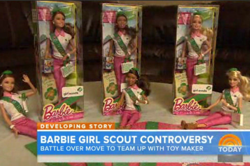 girl scout barbie