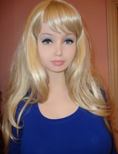 human barbie doll before and after