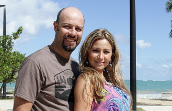 Jenni Riveras ex Esteban Loaiza & his partner Cristina Eustace have ... pic picture image