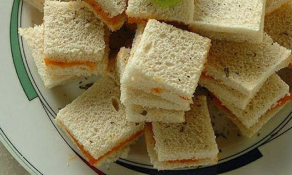 Receta de sandwichitos de mezcla al estilo puertorriqueño 