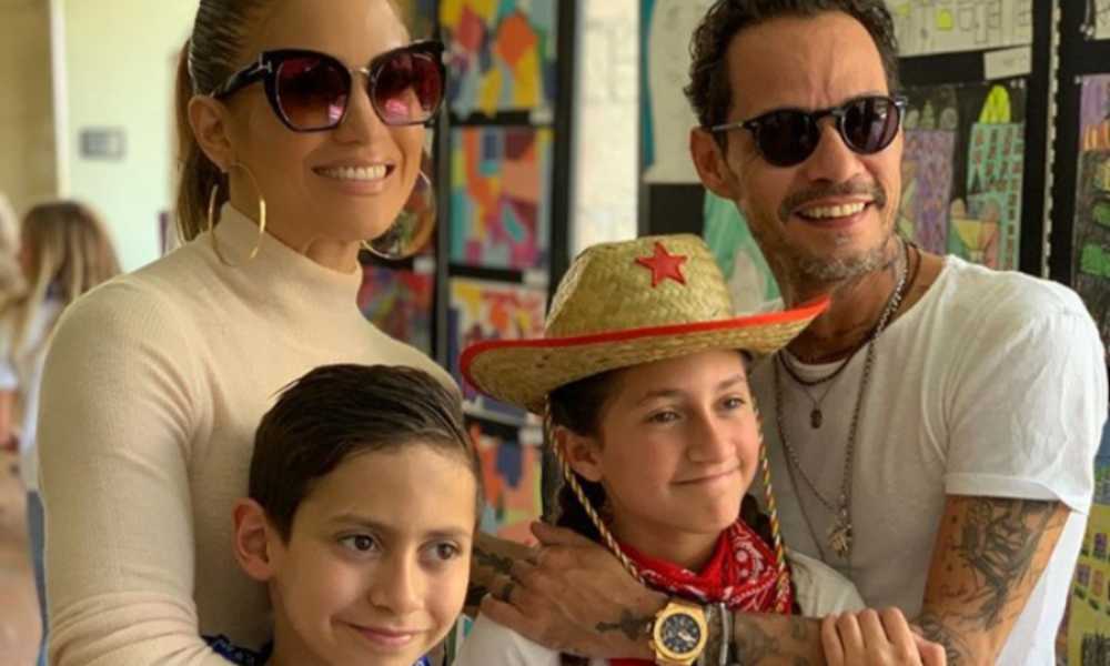 Los hijos de Jennifer López y Marc Anthony
