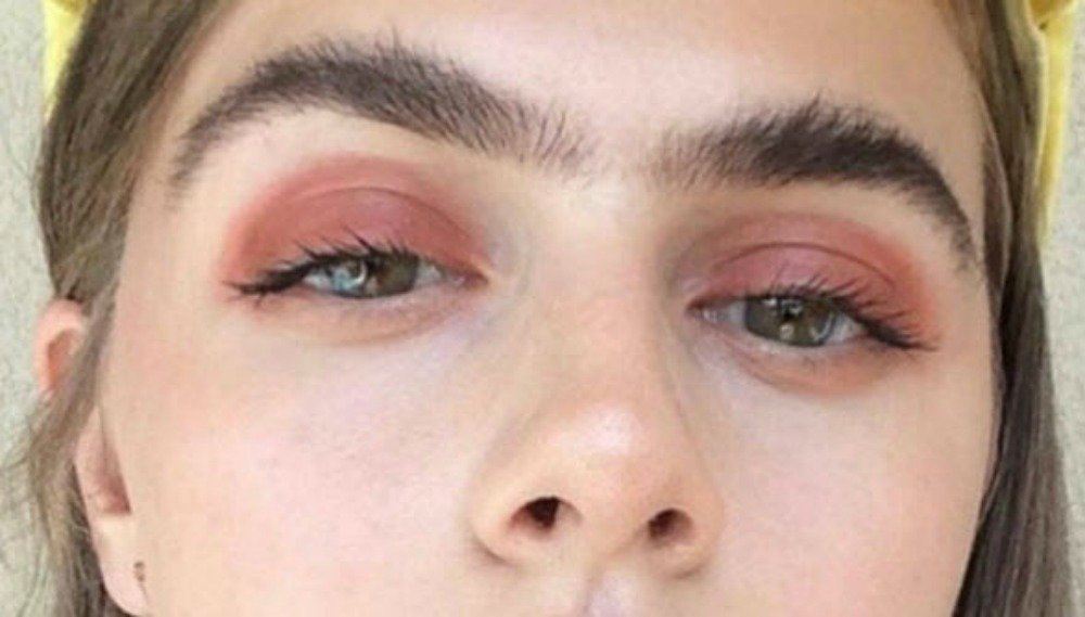 is unibrow part of eyebrow