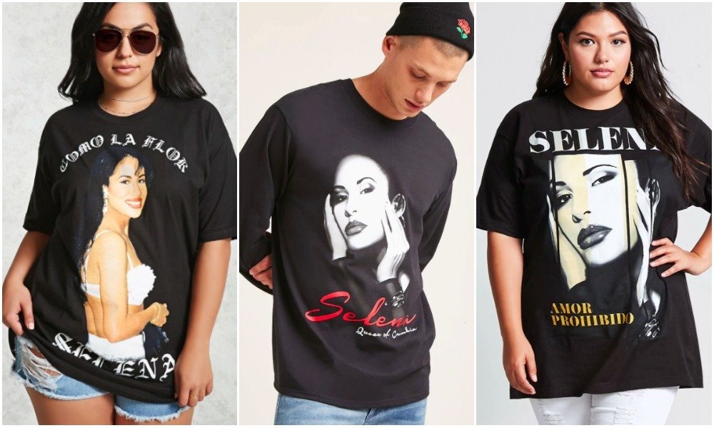 camisetas de selena quintanilla forever 21