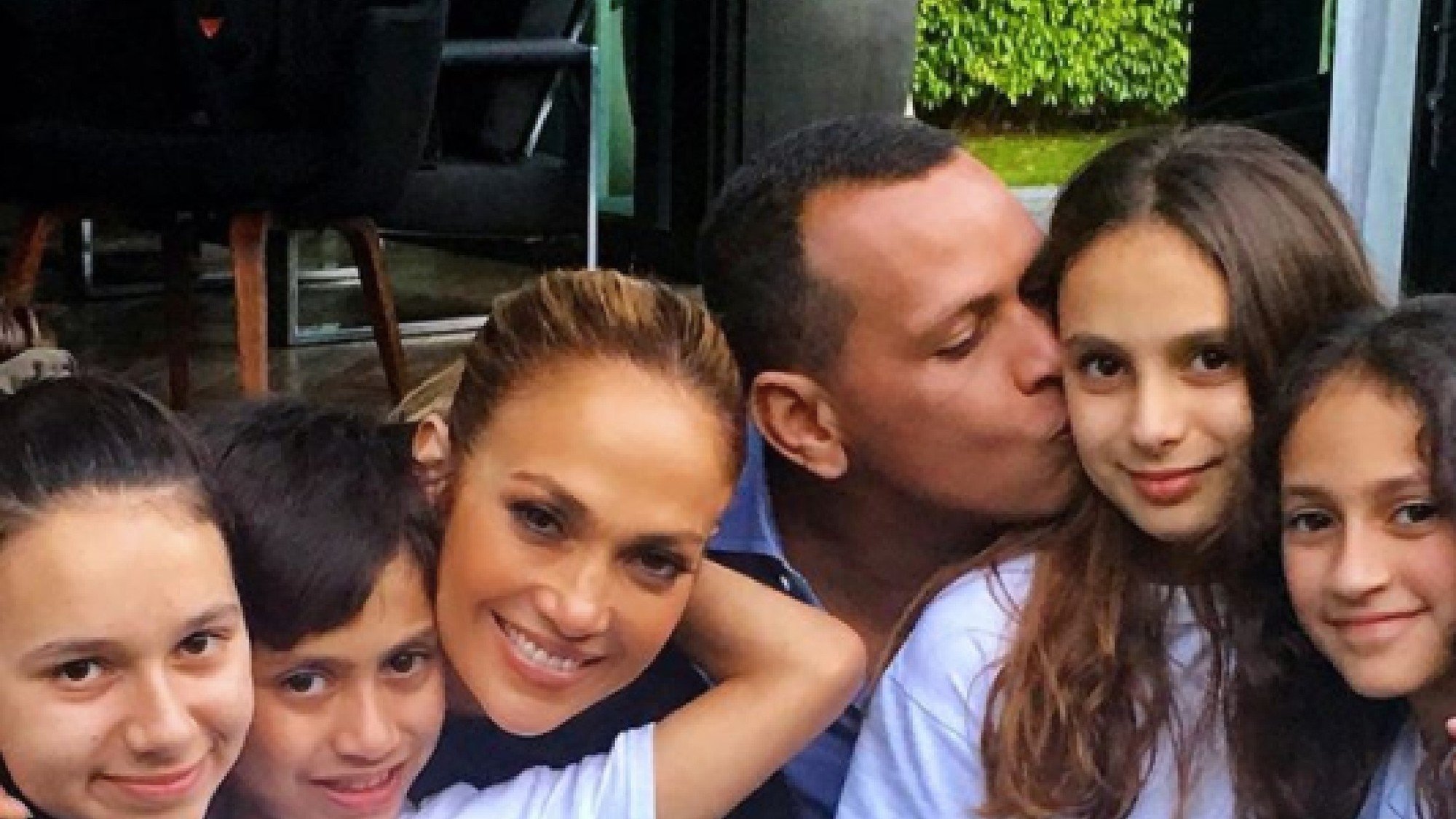 Jennifer Lopez shares cute family snap with Alex Rodriguez and his  daughters on Thanksgiving