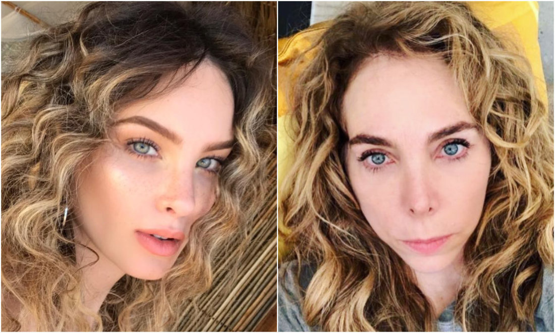 Belinda y su mamá son como dos gotas de agua ...