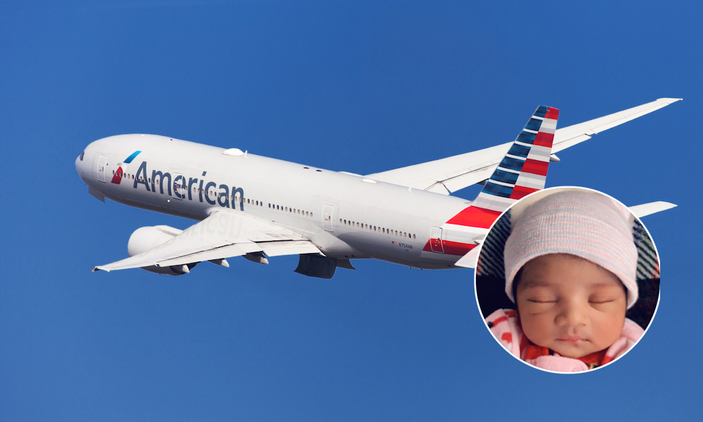 Pregnant woman goes into labor on plane, delivers in airport