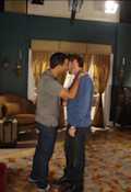 Óscar Germenos and Melvin Cabrera fell in love on Telemundo's 'Dónde está Elisa.'