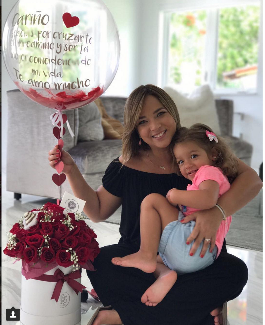 Adamari López también optó por un nombre original para su hijita.