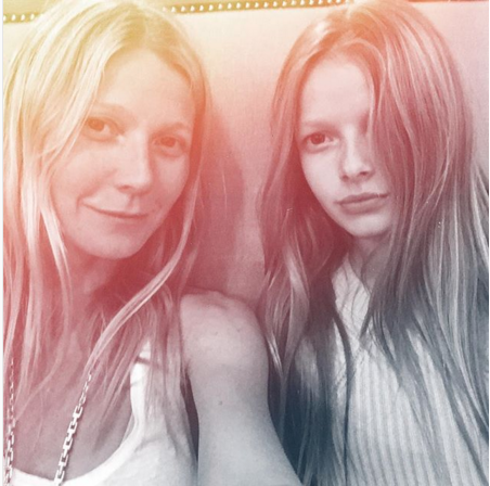 La hija de Gwyneth Paltrow tiene el nombre de una fruta.