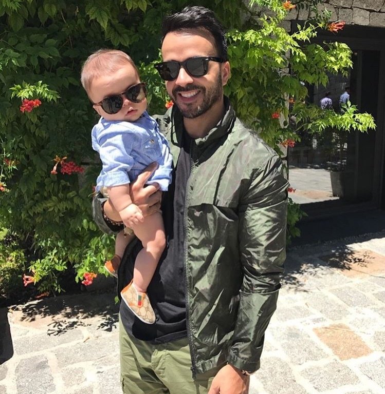 El nombre del hijito de Luis Fonsi y Águeda López más bien parece apodo.